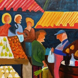 Op de markt