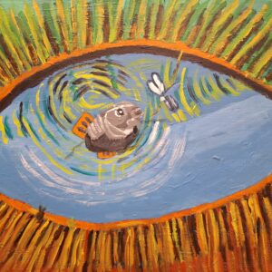 Oog in het vis-ier